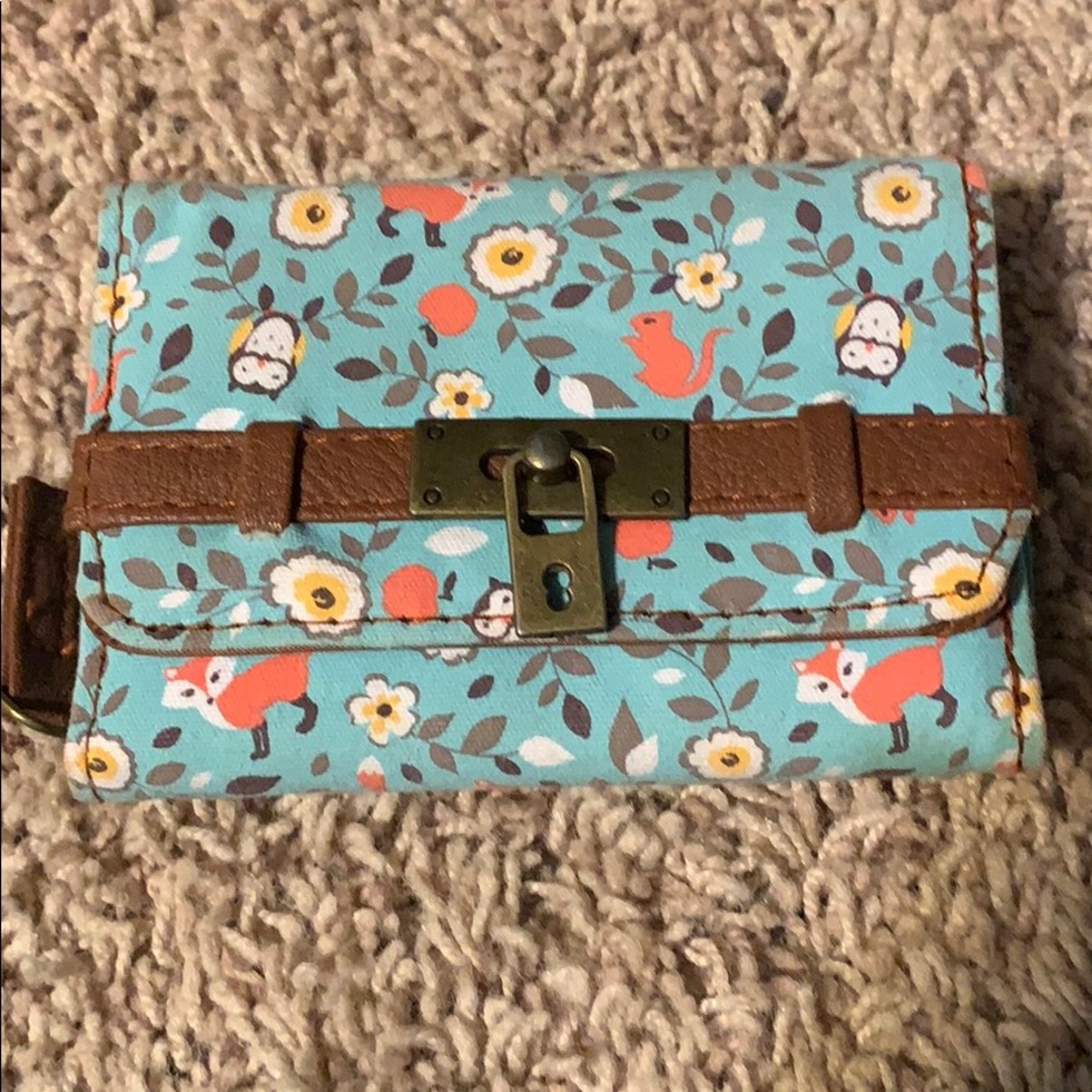 ADORABLE FOREST THEMED WALLET!!